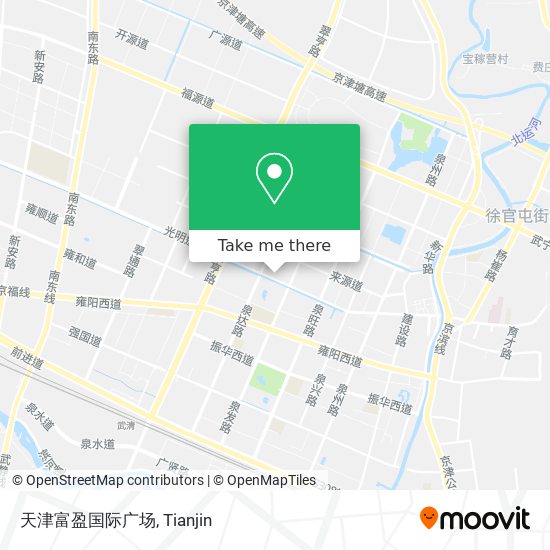 天津富盈国际广场 map