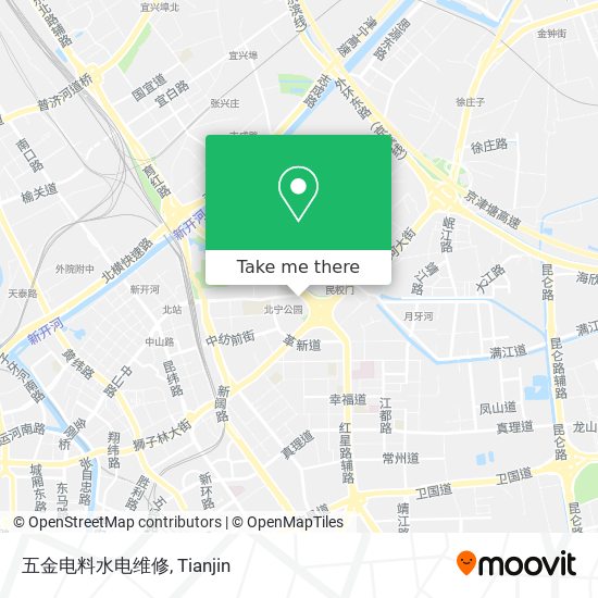 五金电料水电维修 map