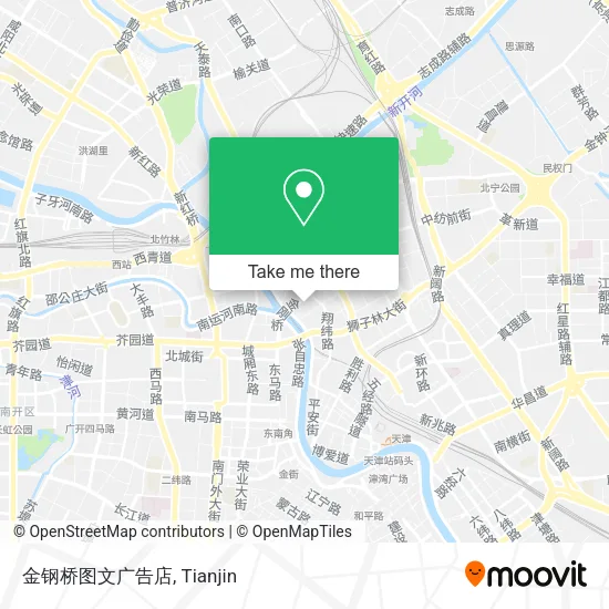 金钢桥图文广告店 map