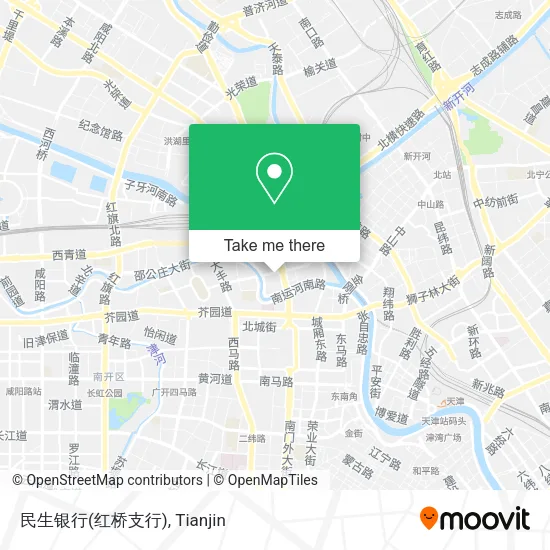 民生银行(红桥支行) map