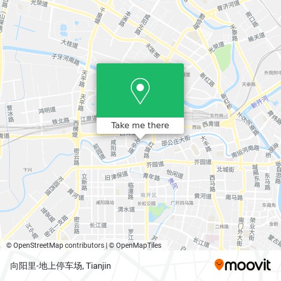 向阳里-地上停车场 map