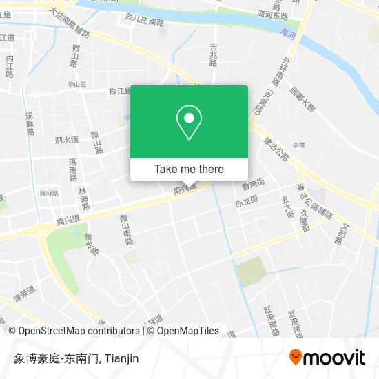 象博豪庭-东南门 map