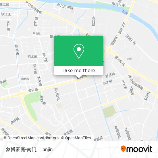 象博豪庭-南门 map
