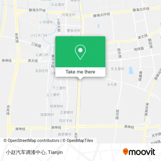小赵汽车调漆中心 map