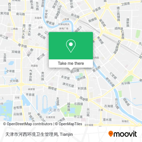 天津市河西环境卫生管理局 map