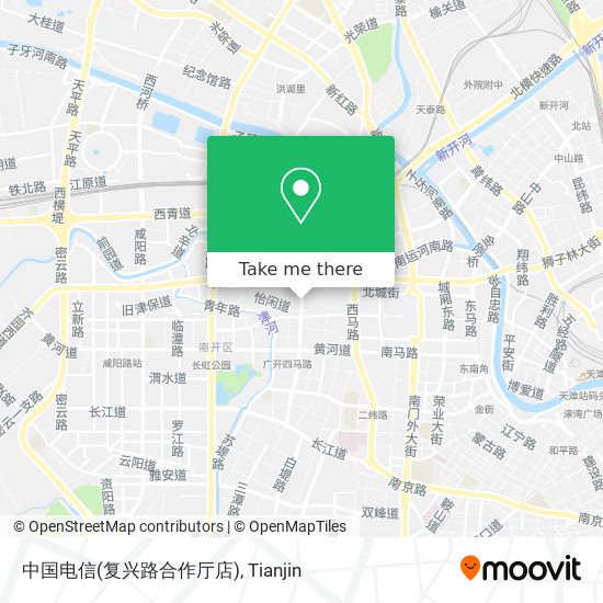 中国电信(复兴路合作厅店) map