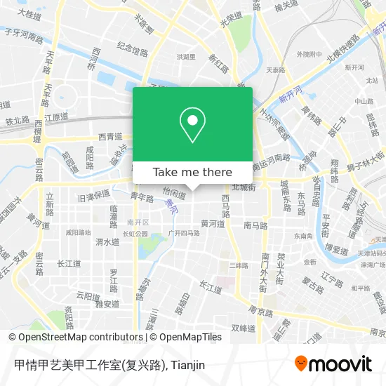 甲情甲艺美甲工作室(复兴路) map