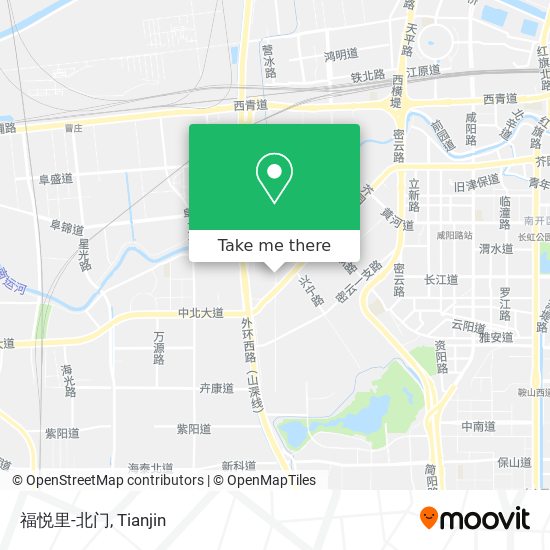 福悦里-北门 map