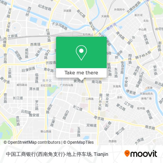 中国工商银行(西南角支行)-地上停车场 map