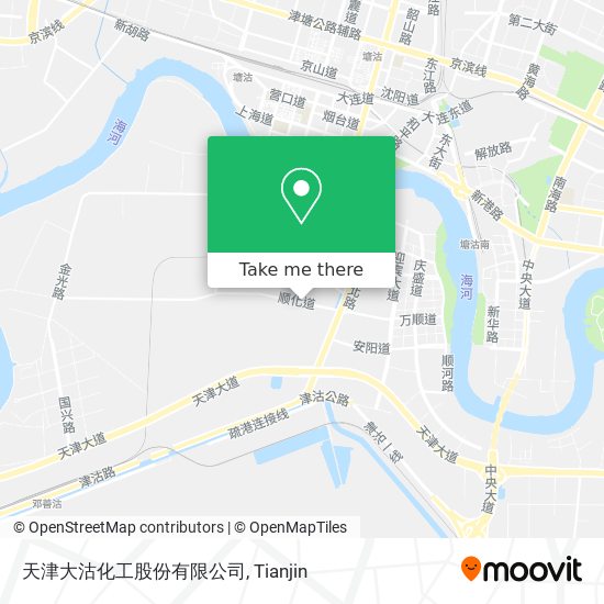 天津大沽化工股份有限公司 map
