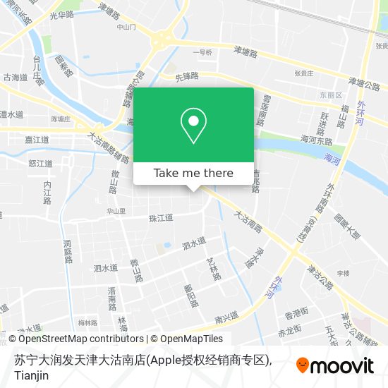 苏宁大润发天津大沽南店(Apple授权经销商专区) map