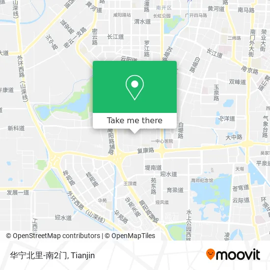 华宁北里-南2门 map
