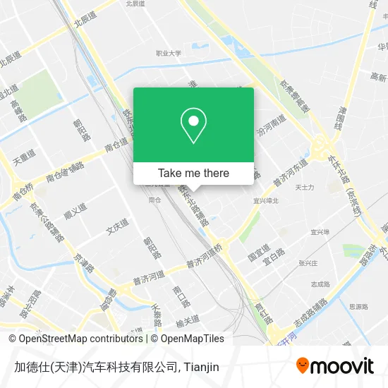 加德仕(天津)汽车科技有限公司 map