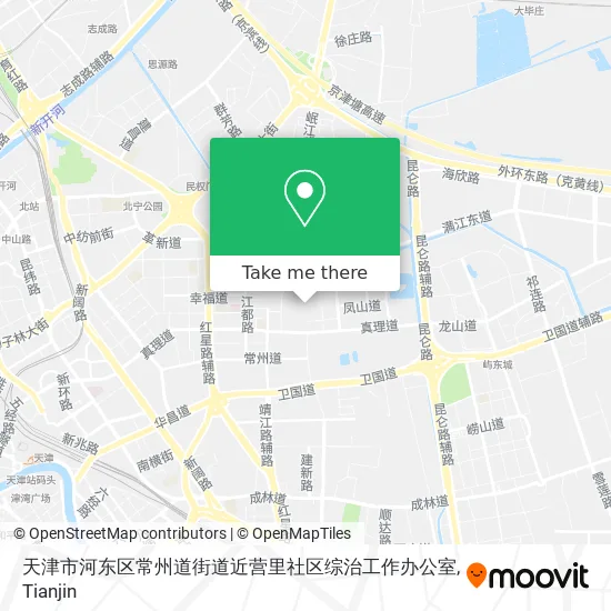 天津市河东区常州道街道近营里社区综治工作办公室 map