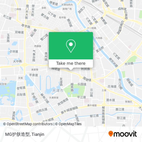 MG护肤造型 map