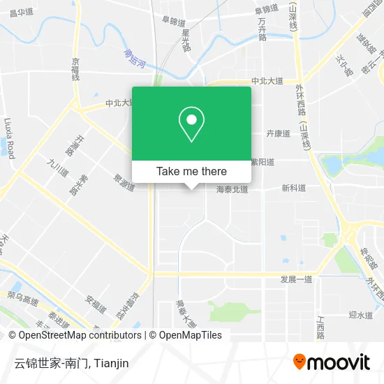 云锦世家-南门 map