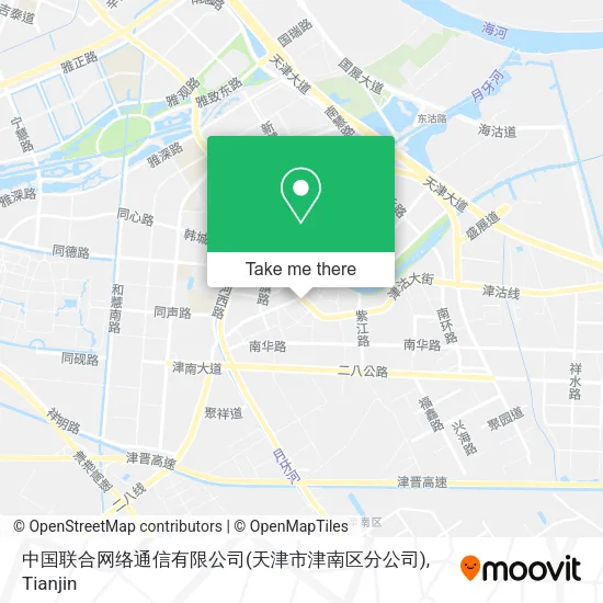 中国联合网络通信有限公司(天津市津南区分公司) map
