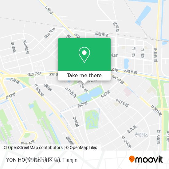 YON HO(空港经济区店) map