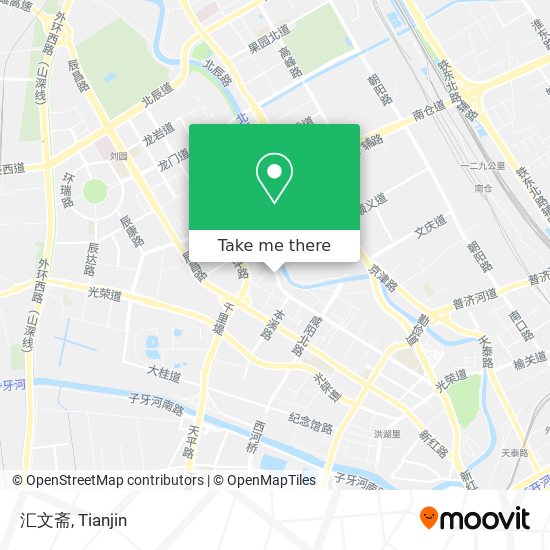 汇文斋 map