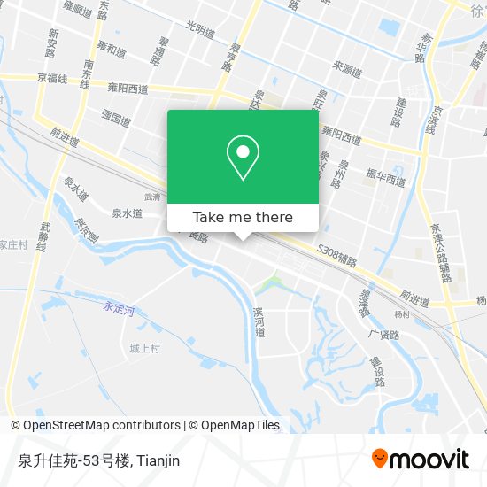 泉升佳苑-53号楼 map