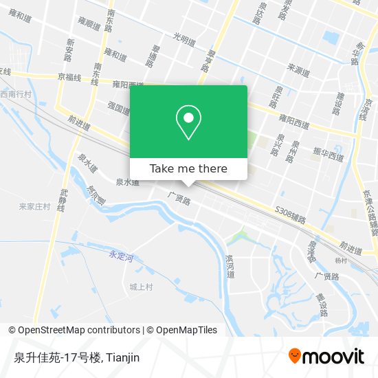 泉升佳苑-17号楼 map