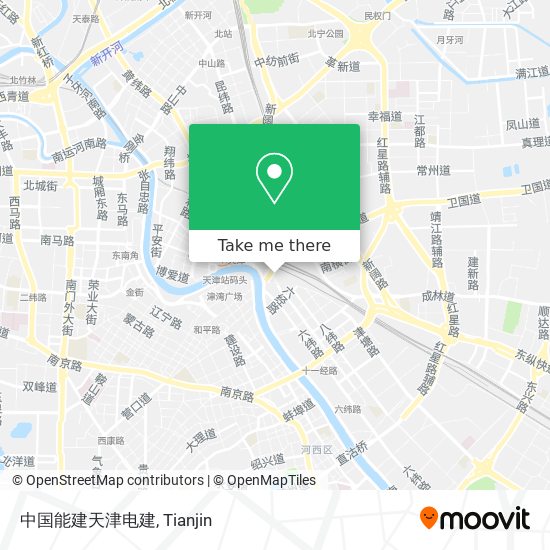 中国能建天津电建 map