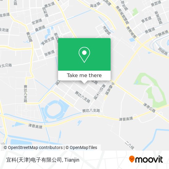 宜科(天津)电子有限公司 map