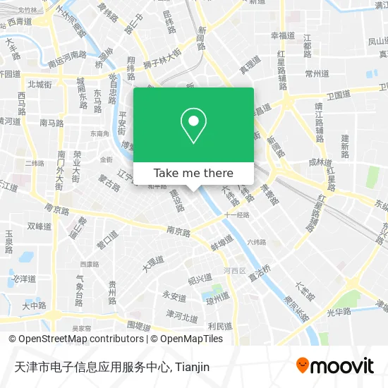 天津市电子信息应用服务中心 map