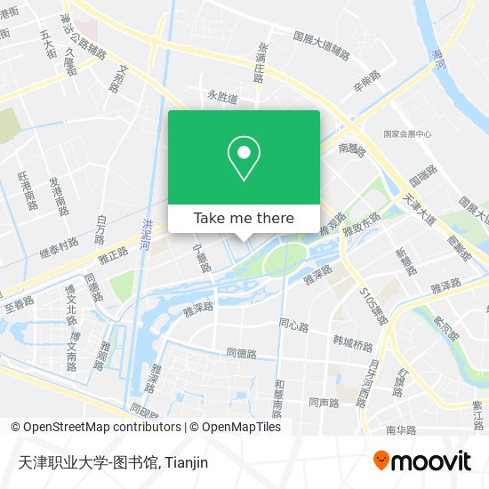 天津职业大学-图书馆 map