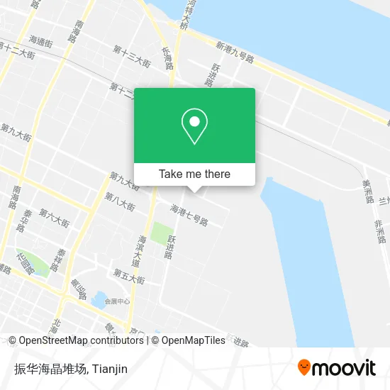 振华海晶堆场 map