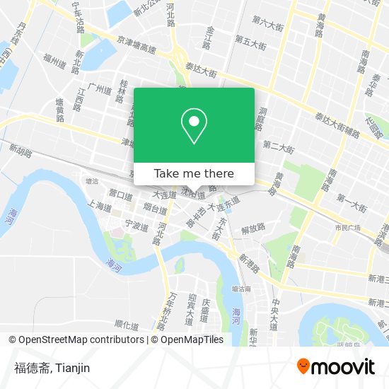 福德斋 map