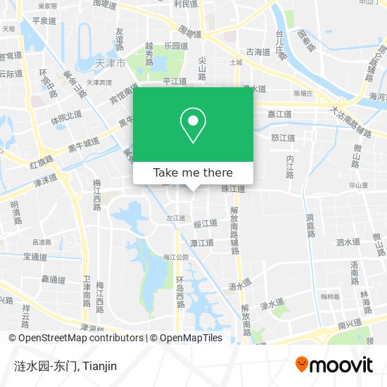 涟水园-东门 map