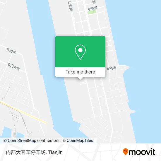 内部大客车停车场 map
