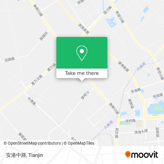 安港中路 map