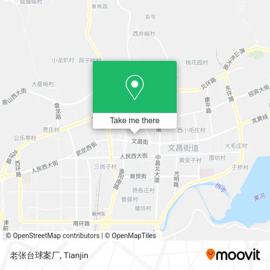 老张台球案厂 map