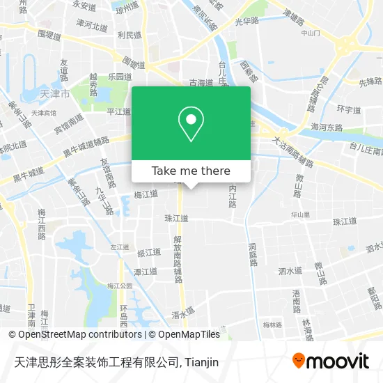 天津思彤全案装饰工程有限公司 map