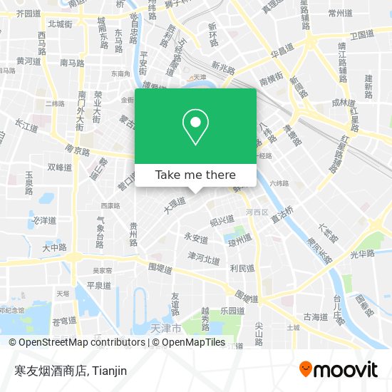 寒友烟酒商店 map