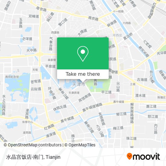 水晶宫饭店-南门 map