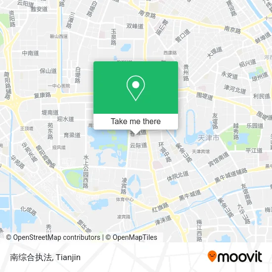 南综合执法 map