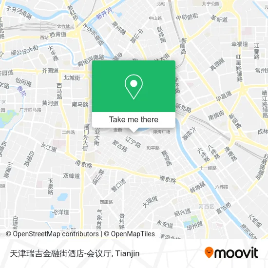 天津瑞吉金融街酒店-会议厅 map