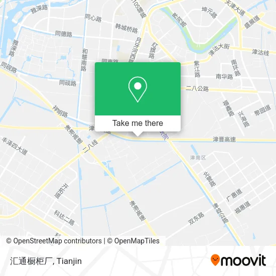 汇通橱柜厂 map