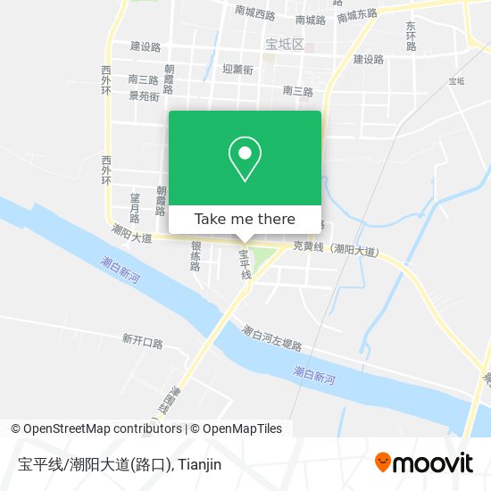 宝平线/潮阳大道(路口) map