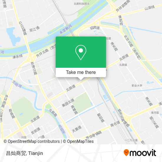 昌灿商贸 map