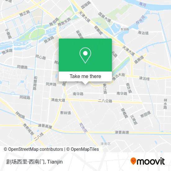 剧场西里-西南门 map