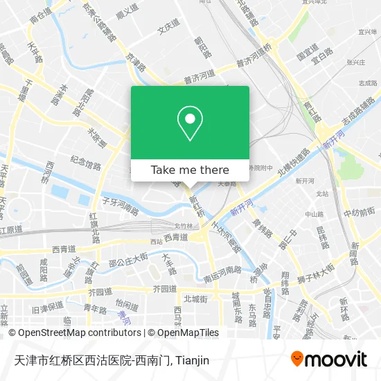 天津市红桥区西沽医院-西南门 map