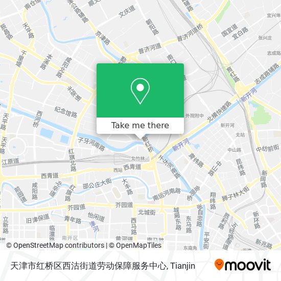 天津市红桥区西沽街道劳动保障服务中心 map