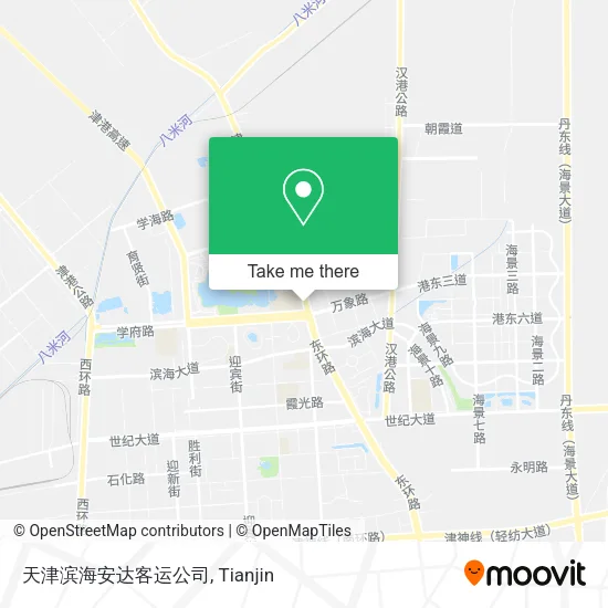 天津滨海安达客运公司 map