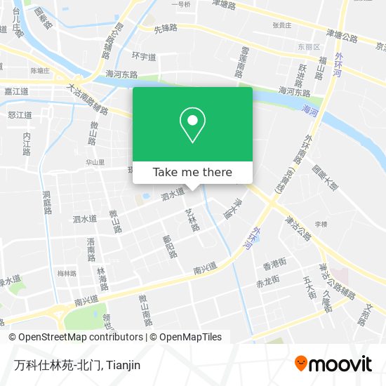 万科仕林苑-北门 map