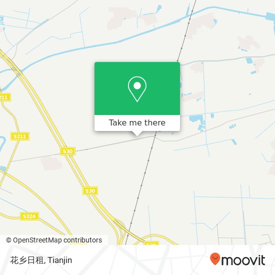 花乡日租 map
