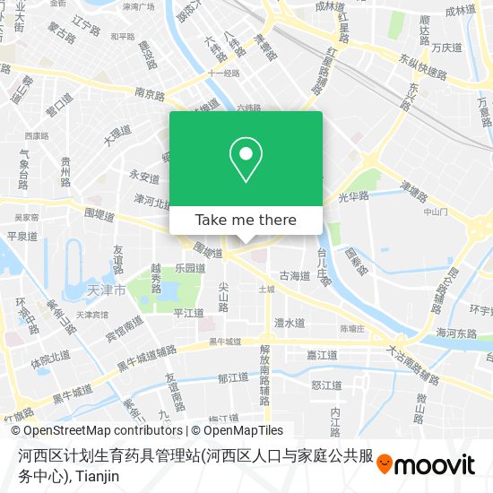 河西区计划生育药具管理站(河西区人口与家庭公共服务中心) map